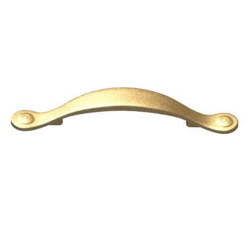 Kethy HT013 Rd Hampton handle in brushed metal finish, featuring a sleek modern design for furniture or cabinetry.