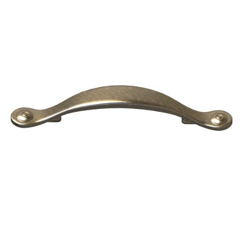 Kethy HT013 Rd Hampton handle with a polished finish, designed for cabinetry or furniture replacement.