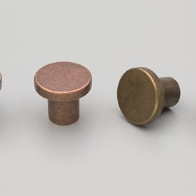 33mm Cabinet Knob in Antique Brass