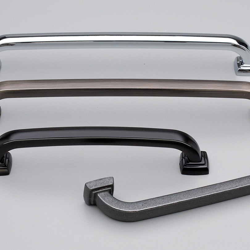 Darwen Cabinet Pull Handle 128mm CTC in Black Olive