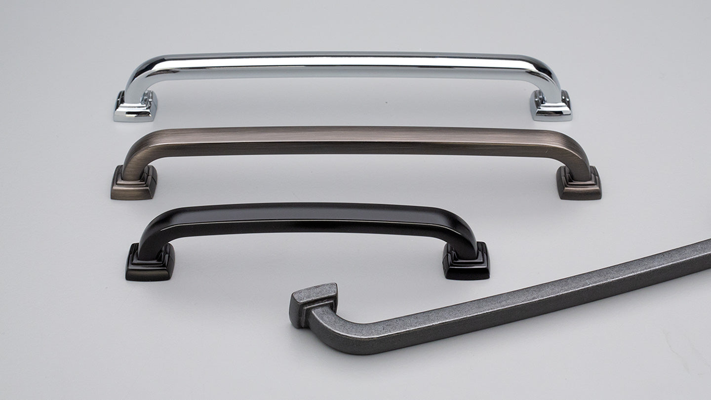Darwen Cabinet Pull Handle 128mm CTC in Black Olive