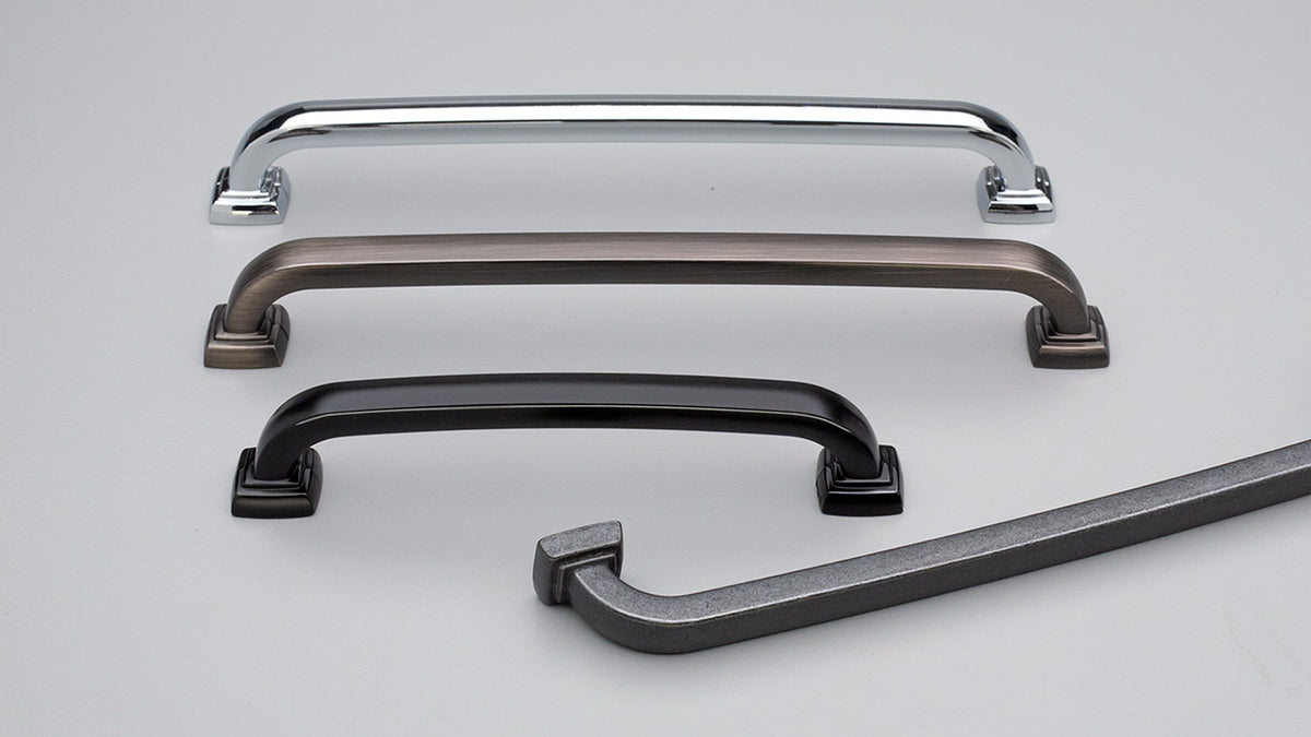 Darwen Cabinet Pull Handle 128mm CTC in Black Olive