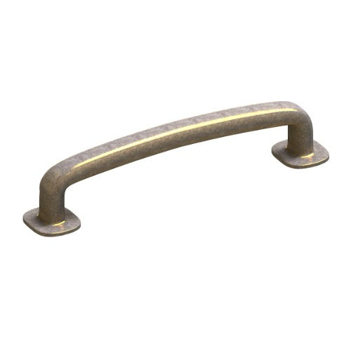 Birchfield Handle 128mm CTC in Rustic Brass