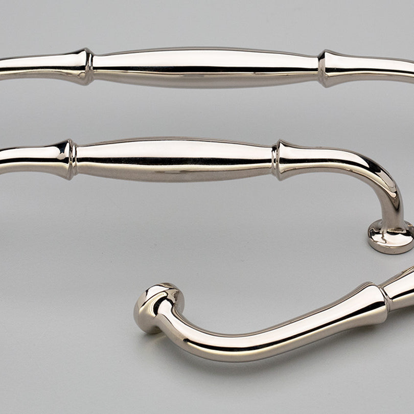 Dover Handle 128 mm C to C in Brass Polished Nickel