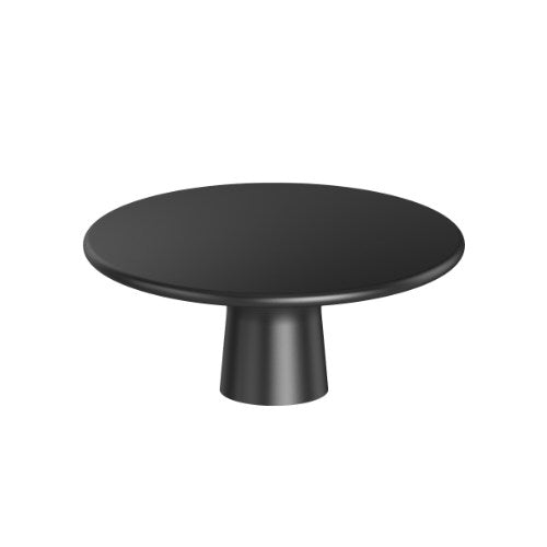 Split Timber Cabinet Knob in Black