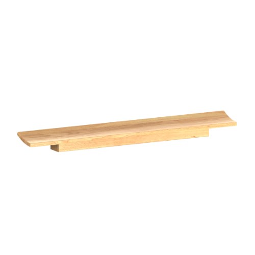 Tofu Handle 32mm CTC, O/A 56mm in Oak