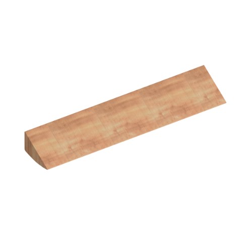 Chiselle Handle 128mm CTC, O/A 200mm in Oak