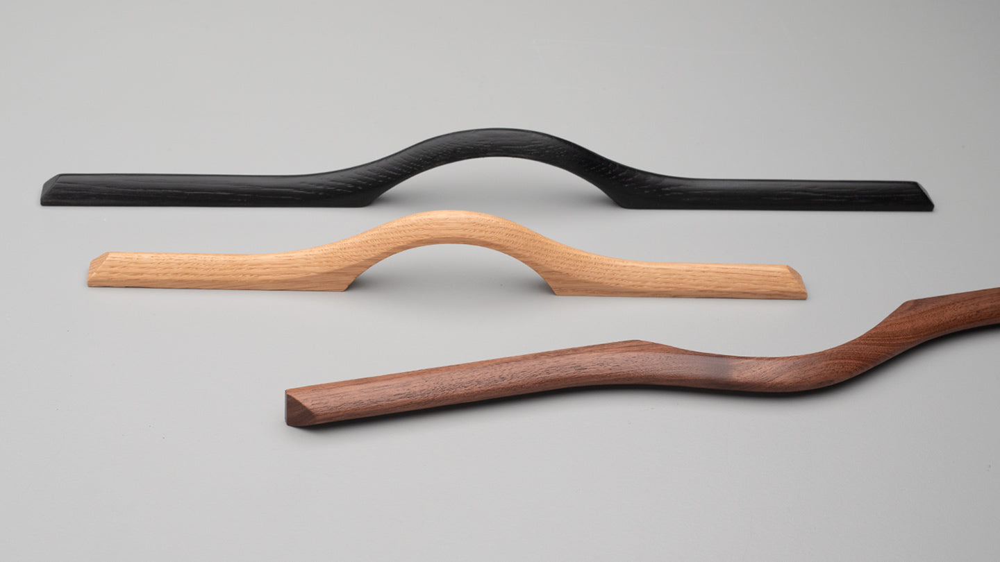 Nyborg Handle 192 CTC, OA 294mm in Black Stain