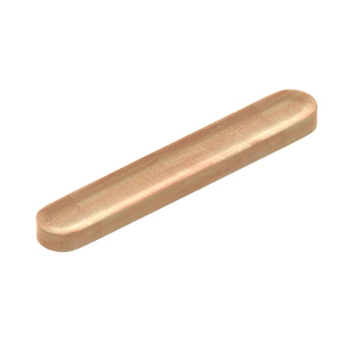 Shelf Timber Cabinet Pull Handle 128mm CTC, OA 178mm Oak in Oak