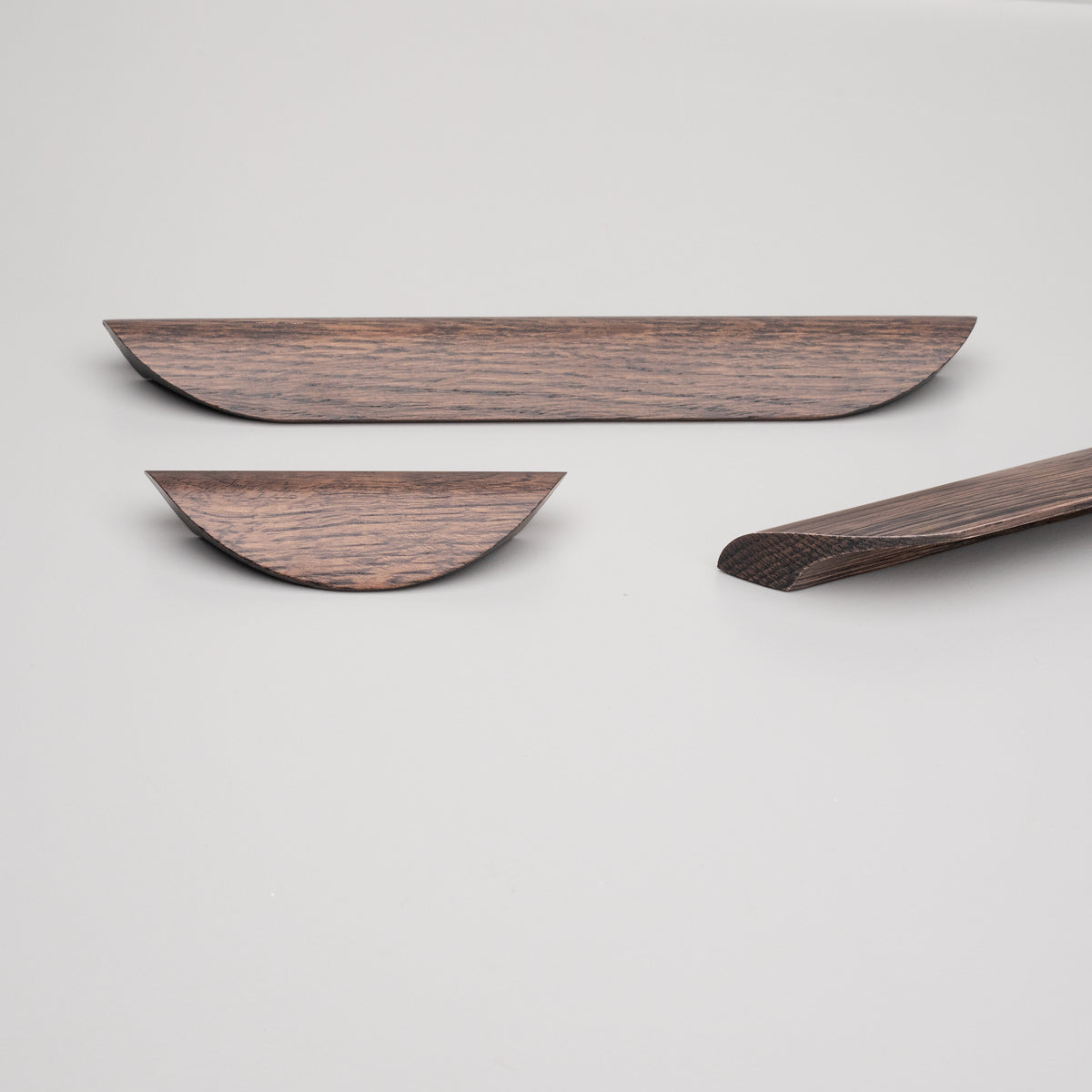 Archive Handle 192 C to C 240 O/A Oak Dark Brown Stain in Dark Brown Stain