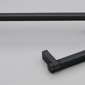 Torch Cabinet Pull Handle 160mm CTC Black Paint Matt#7 in Matt Black