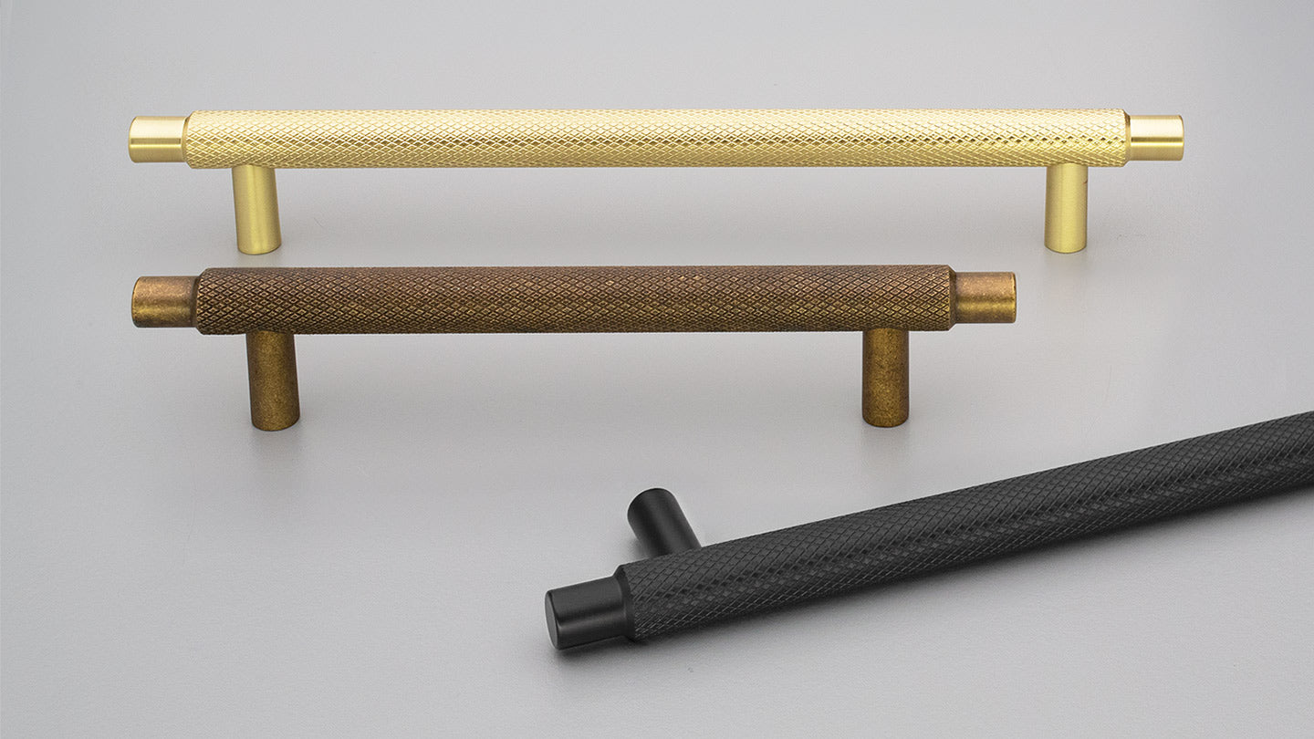 Herning Handle 128mm C to C Antique Bronze in Antique Bronze