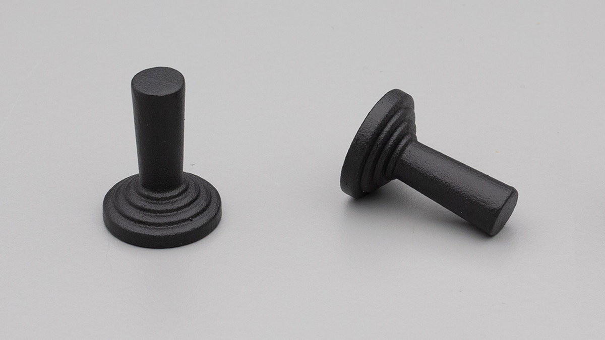 Kethy L863K Beeston Cabinet Knob in brushed nickel finish, showing a sleek round design for modern cabinet hardware.