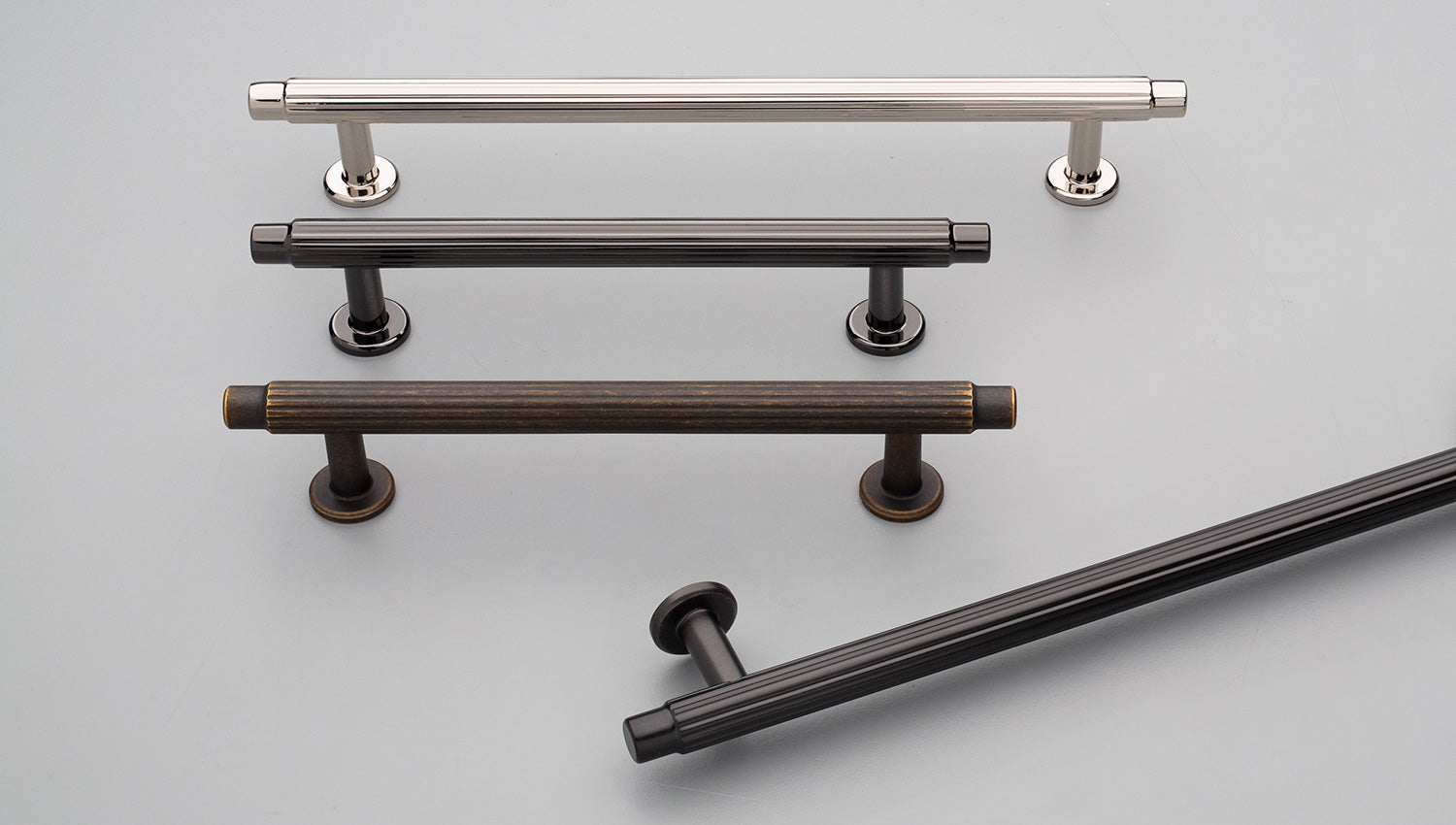 Skagen Handle 128mm C to C Gun-Metal in Gun Metal