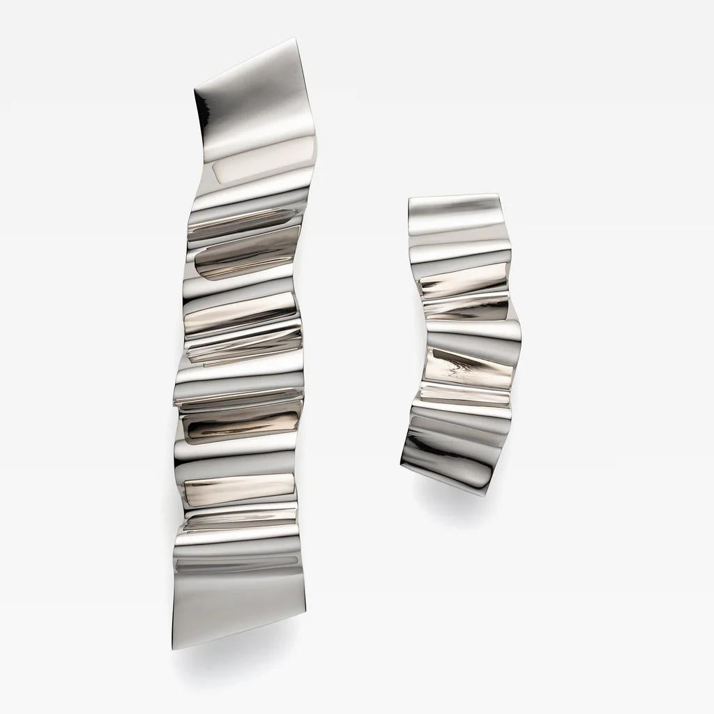 Lucia Pull Polished Nickel 145mm (5.71") Small in Polished Nickel
