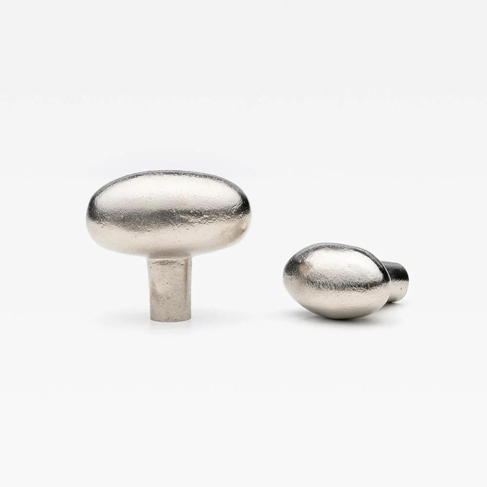 Olive Knob Pewter 35mm (1.38") Small in Pewter