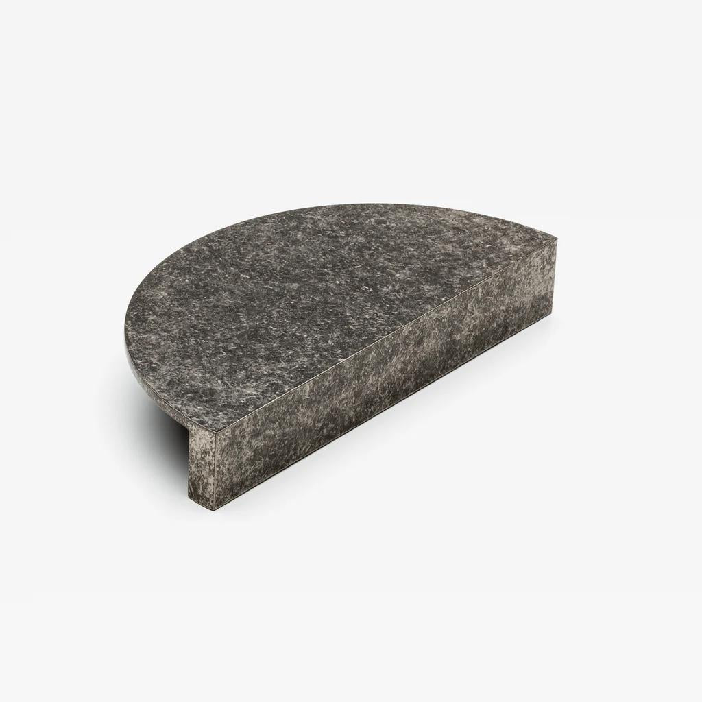 Lo & Co Luna Pull XL architectural hardware handle in bronze finish, showcasing its elegant design and sturdy construction.