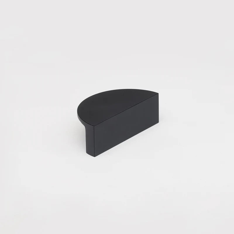 Lo & Co Luna Pull architectural hardware, sleek brushed metal door handle with modern design and ergonomic grip.