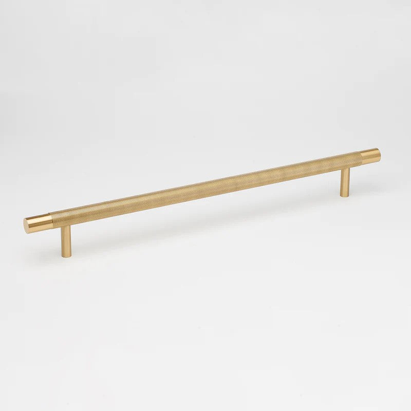 Lo & Co Kintore Appliance Pull cabinet hardware in matte black with M8 mounting hardware, suitable for kitchen or furniture drawers.