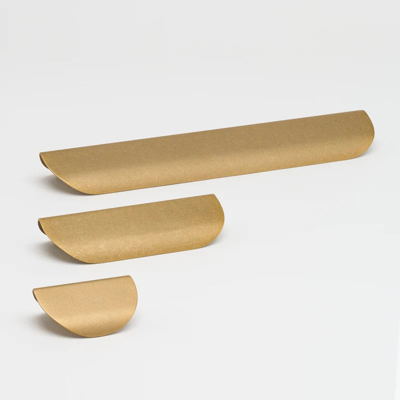 Carlisle Pull Tumbled Brass in Tumbled Brass