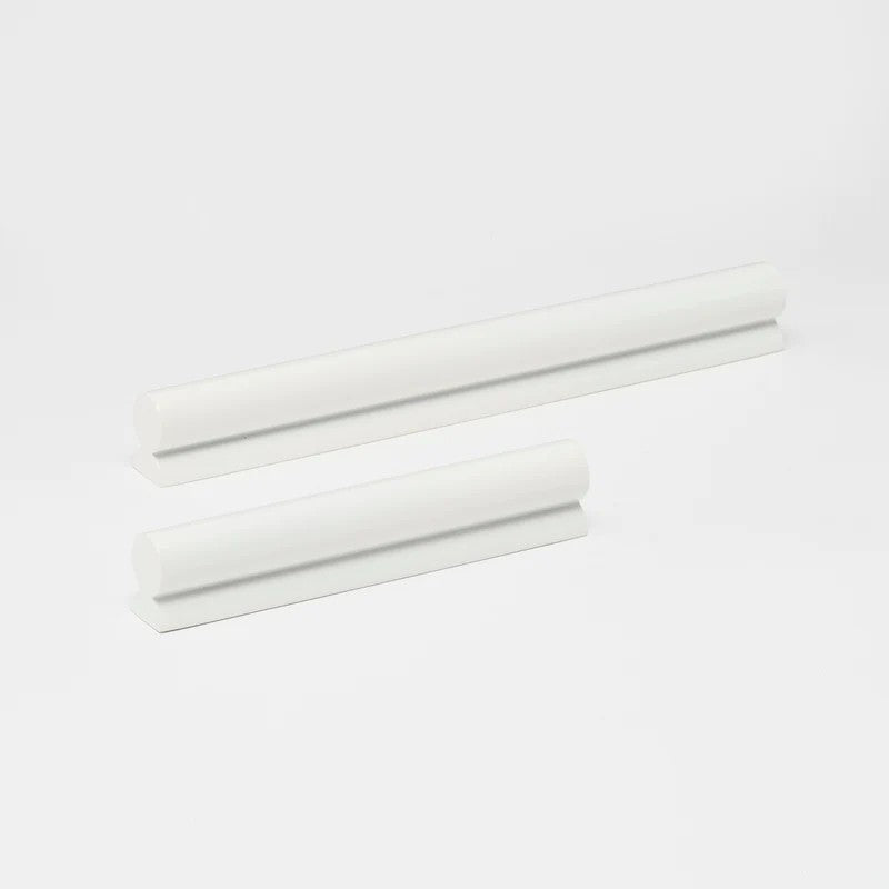 Lo & Co Fleur Pull - White / 140mm in Matt White