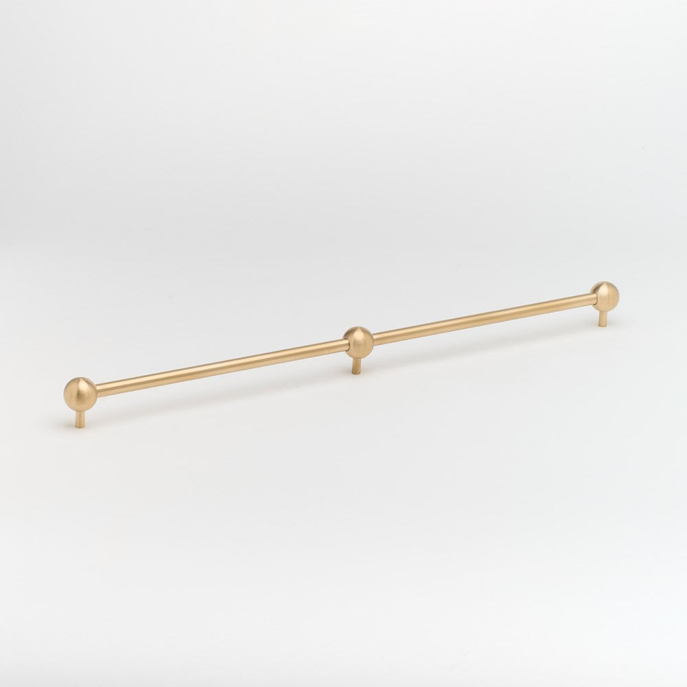 Lo & Co Sphere Appliance Pull, cabinet hardware with a sleek sphere design, ideal for modern kitchen or furniture cabinets.