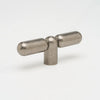 Tubby T-Pull Tumbled Nickel 110mm in Tumbled Nickel