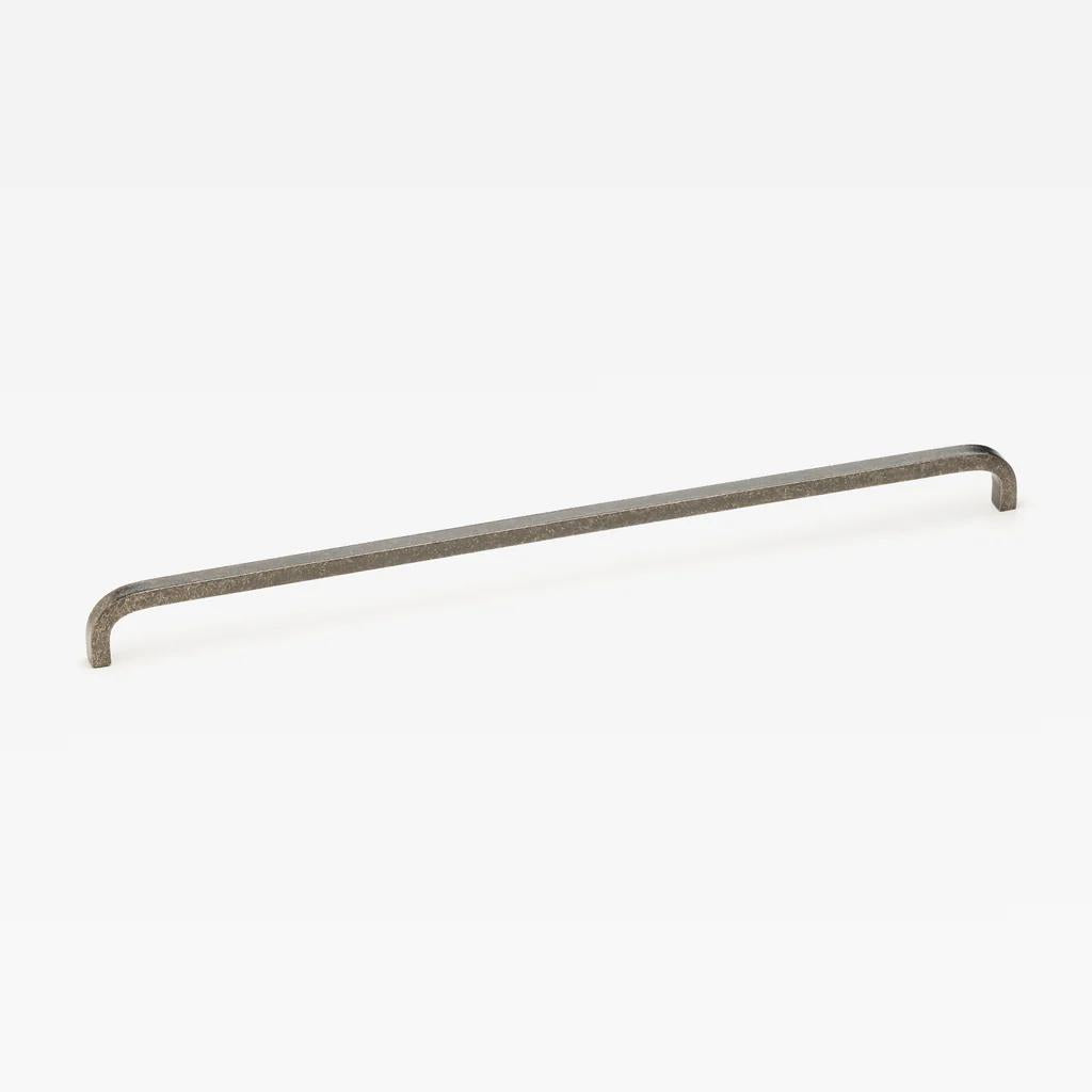 Curve Appliance Pull Tumbled Nickel 600mm one size in Tumbled Nickel