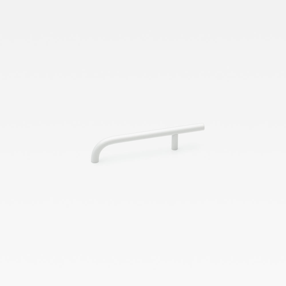 Lo & Co Brera pull handle for cabinets, featuring sleek modern design in matte finish, ideal for kitchen or furniture hardware.