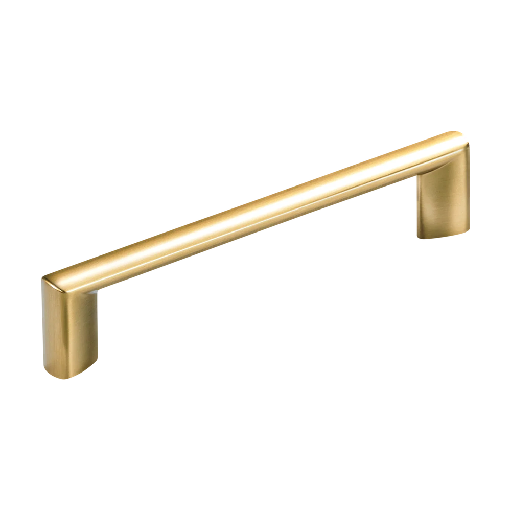 MOMO HANDLES BARRA D HANDLE 128MM BRUSHED MATT BRASS in Brushed Matt Brass