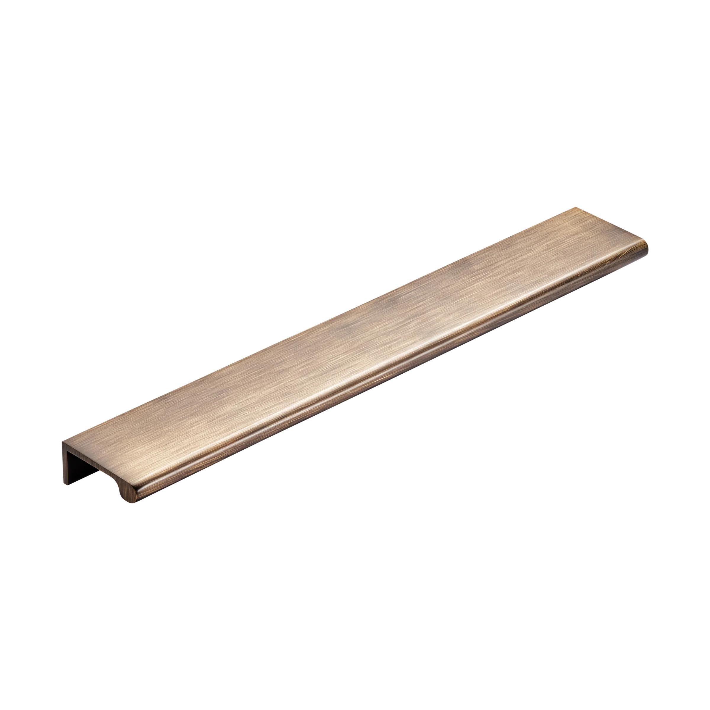 MOMO HANDLES CHELSEA SOLID BRASS LIP PULL HANDLE 256MM BRONZE in Bronze