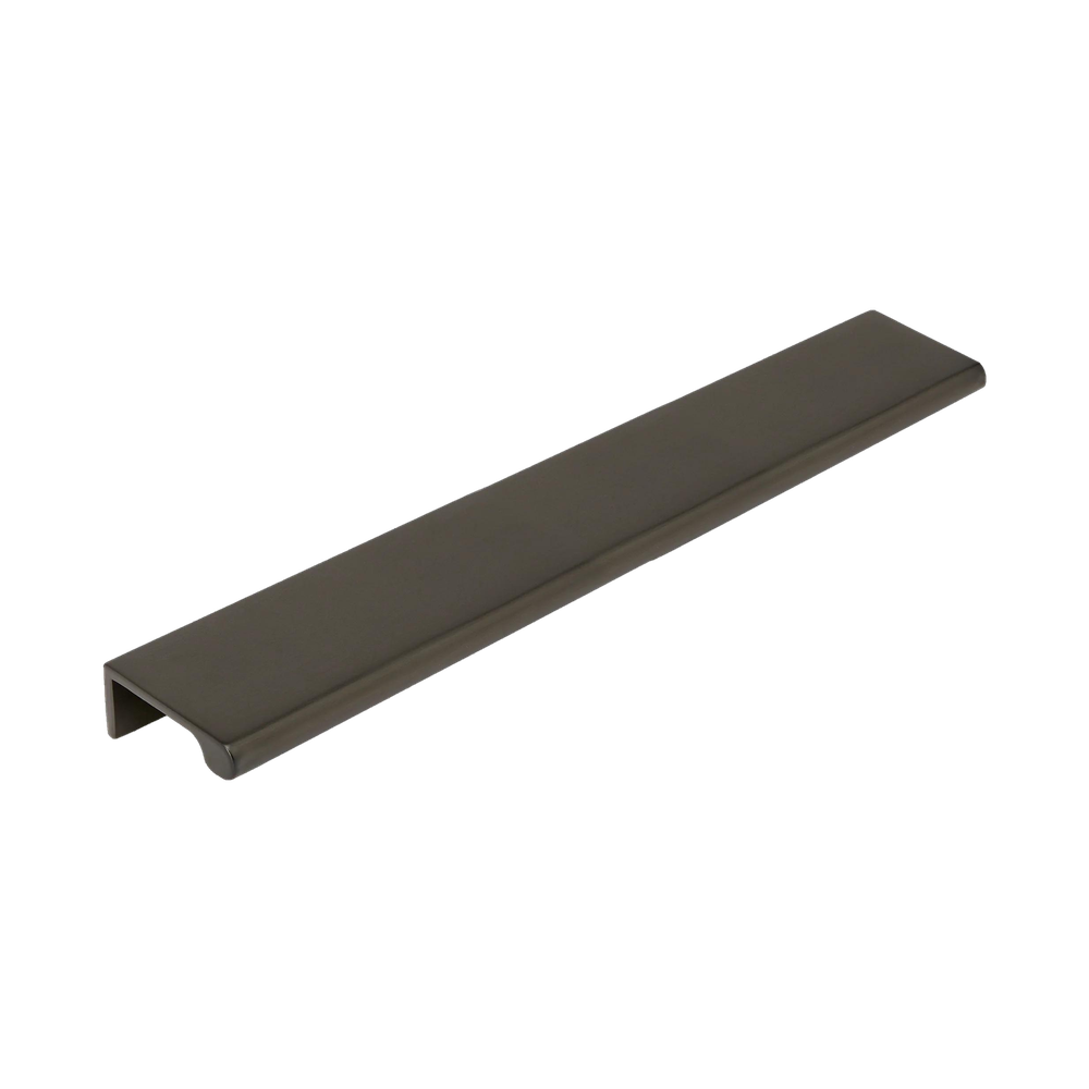 MOMO HANDLES CHELSEA SOLID BRASS LIP PULL HANDLE 256MM GUNMETAL in Gun Metal