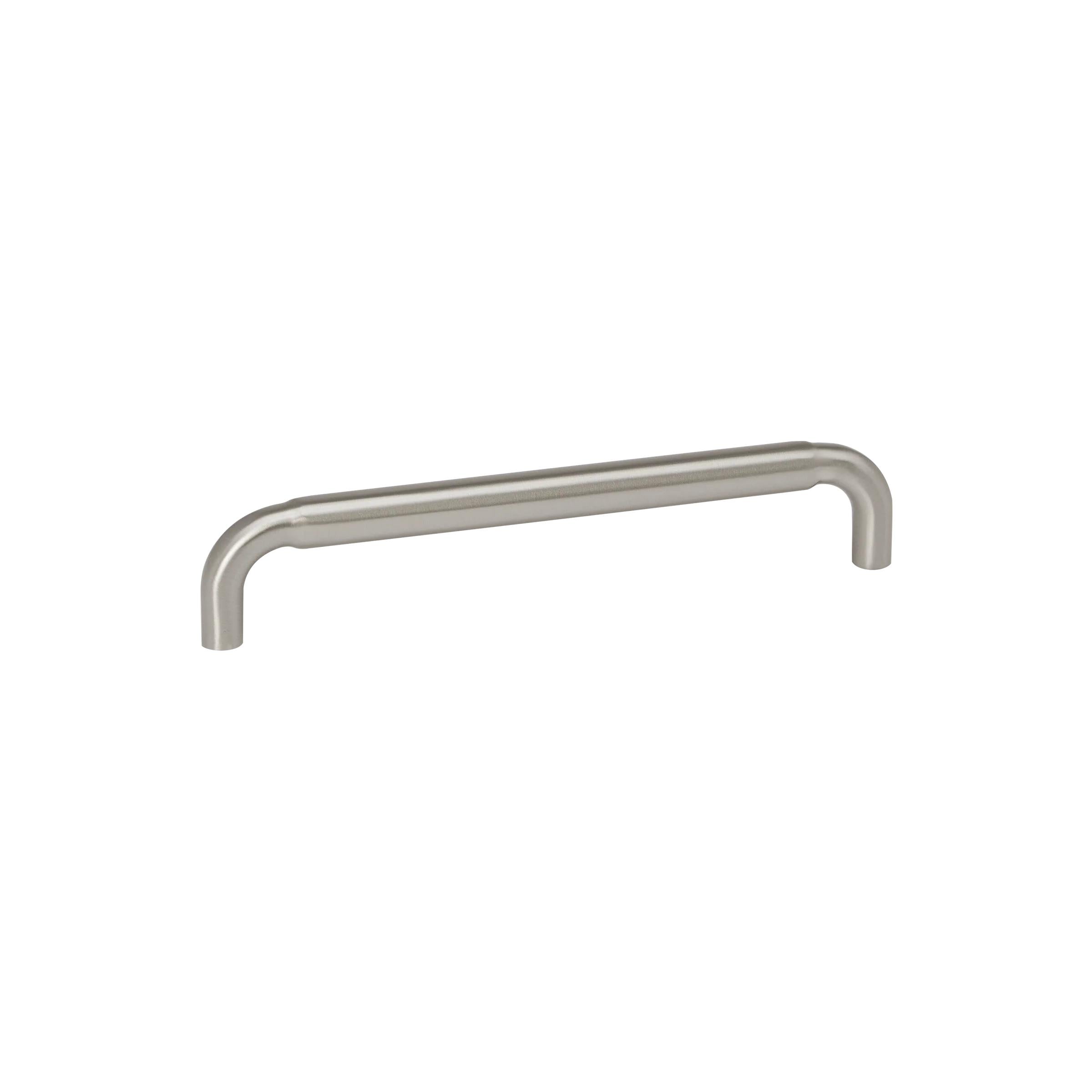 MOMO HANDLES ELBA 160MM D HANDLE DULL BRUSHED NICKEL in Dull Brushed Nickel