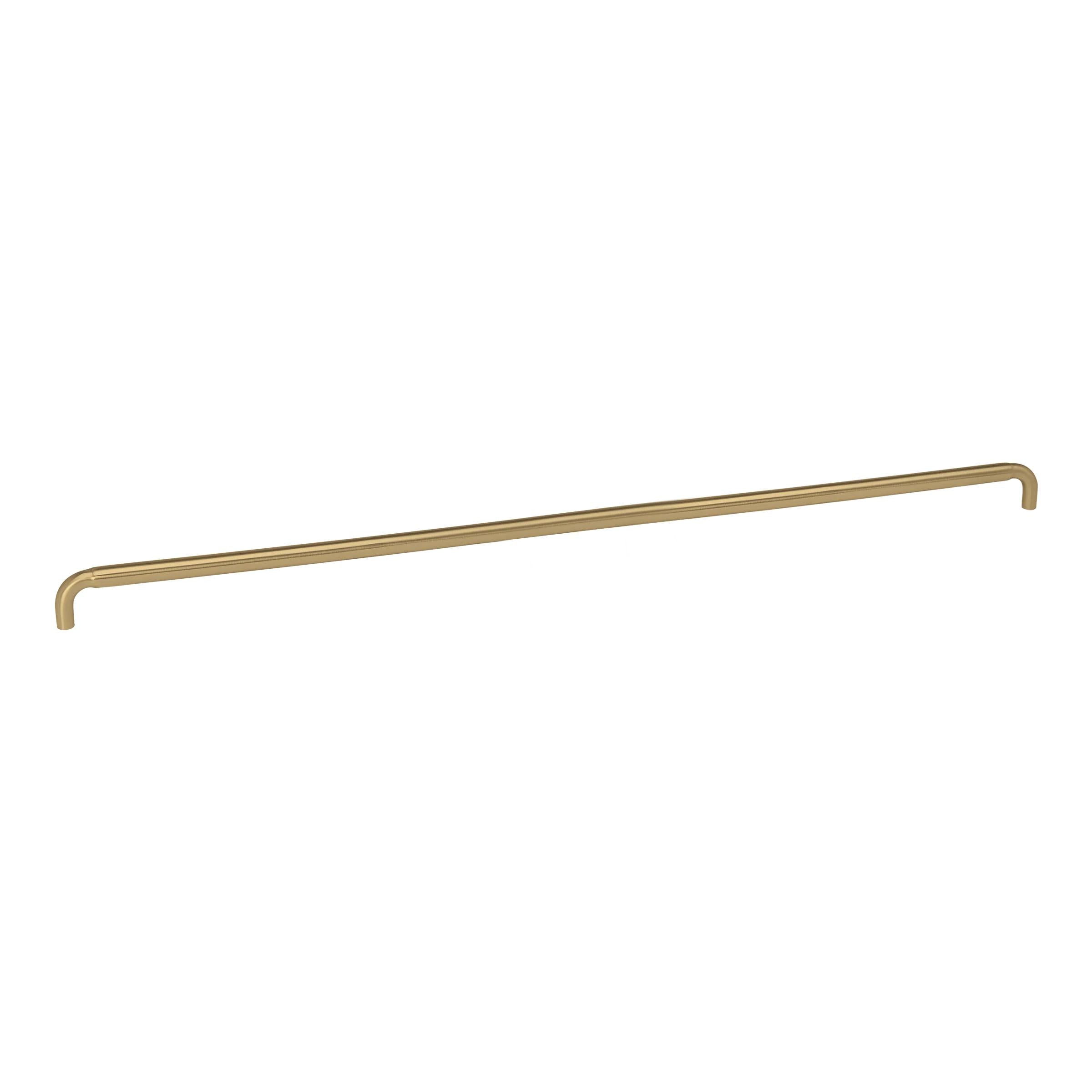 MOMO HANDLES ELBA 608MM D HANDLE BRUSHED SATIN BRASS in Brushed Satin Brass