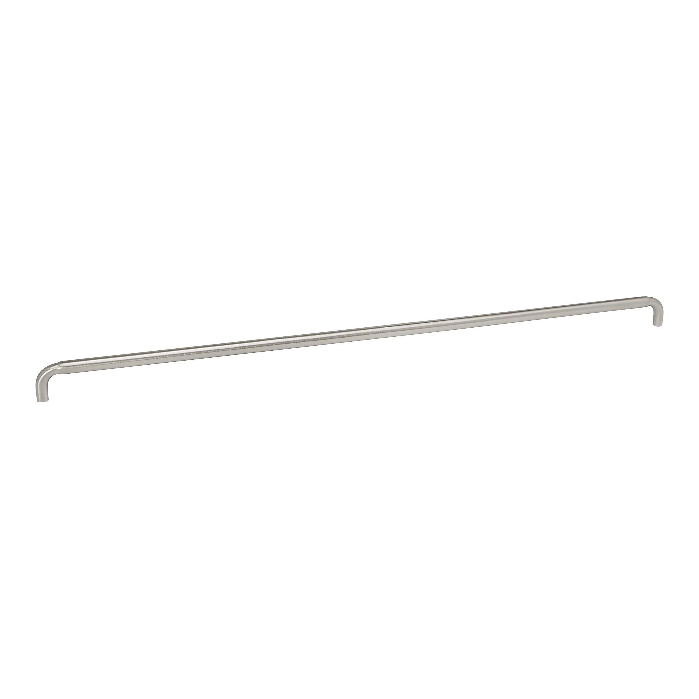 MOMO HANDLES ELBA 608MM D HANDLE DULL BRUSHED NICKEL in Dull Brushed Nickel