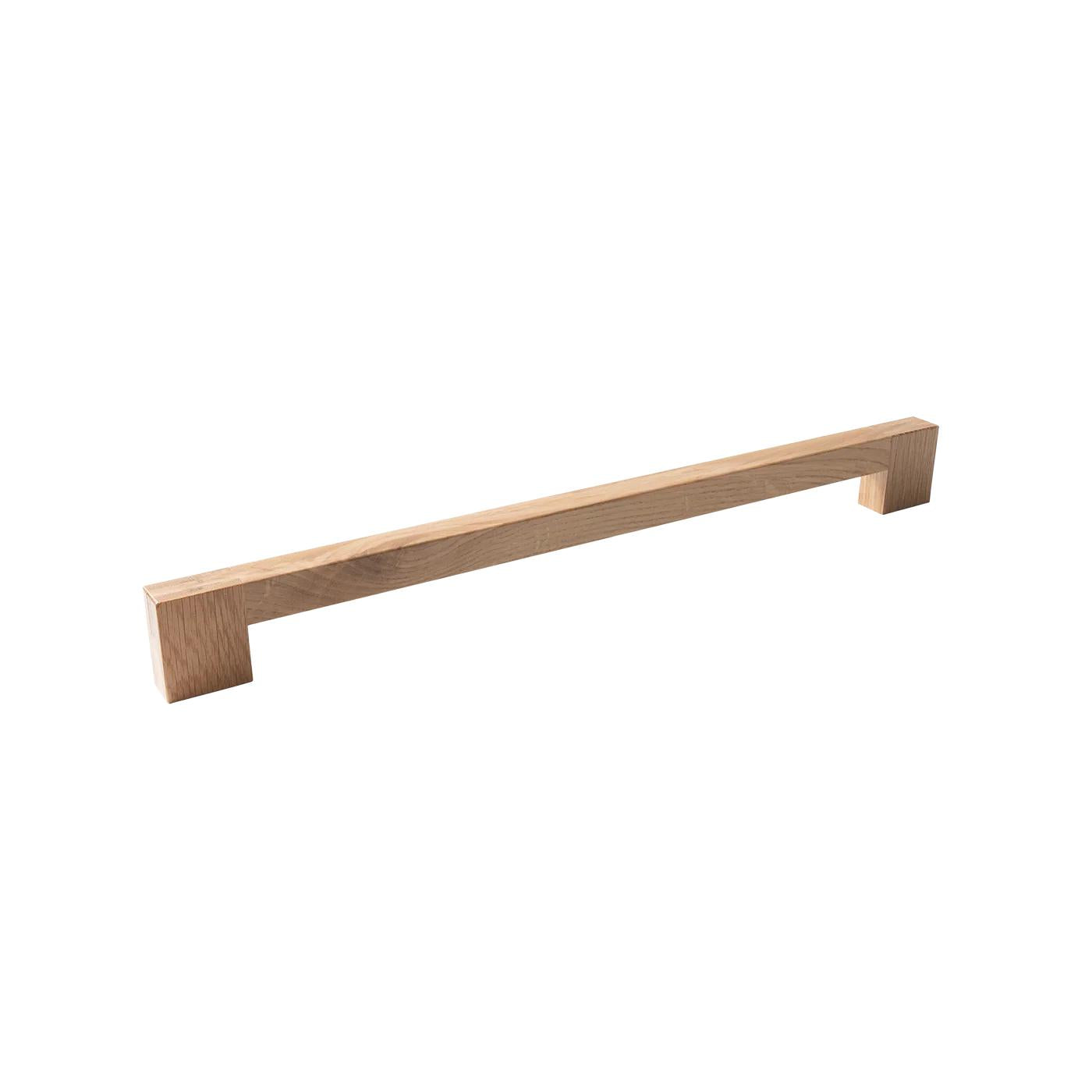 MOMO HANDLES HAKO BIG BACK TO BACK DOOR PULL SET 480MM OAK in Oak