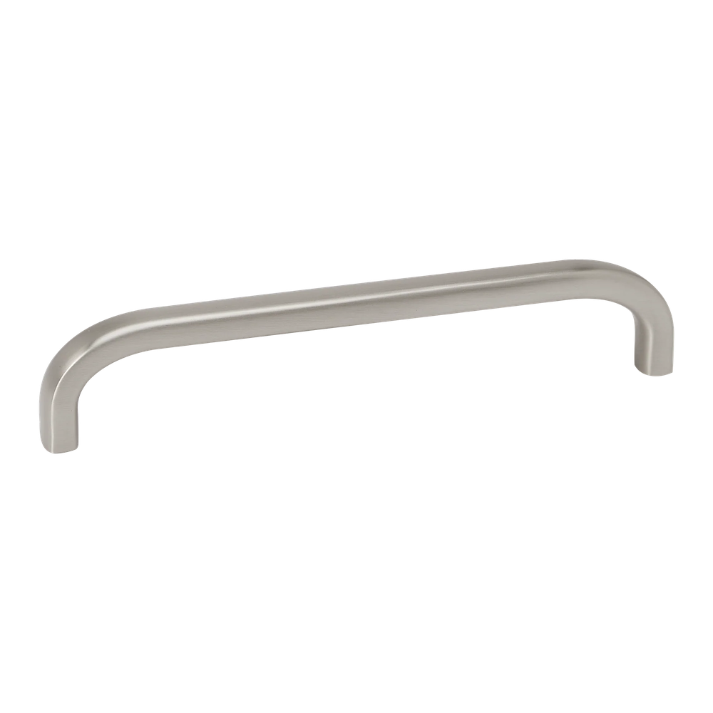MOMO HANDLES LIORA 160MM D HANDLE DULL BRUSHED NICKEL in Dull Brushed Nickel