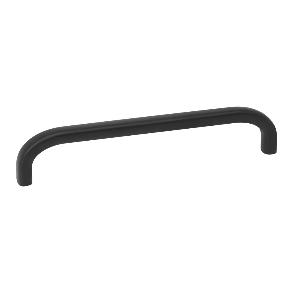 MOMO HANDLES LIORA 160MM D HANDLE MATT BLACK in Matt Black
