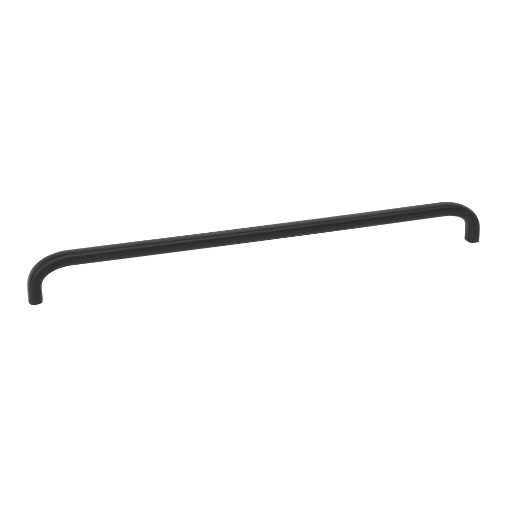 MOMO HANDLES LIORA 320MM D HANDLE MATT BLACK in Matt Black