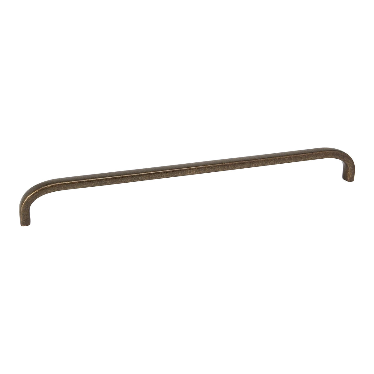 Momo Liora architectural hardware appliance pull in brushed nickel finish, featuring sleek modern design for cabinets or drawers.