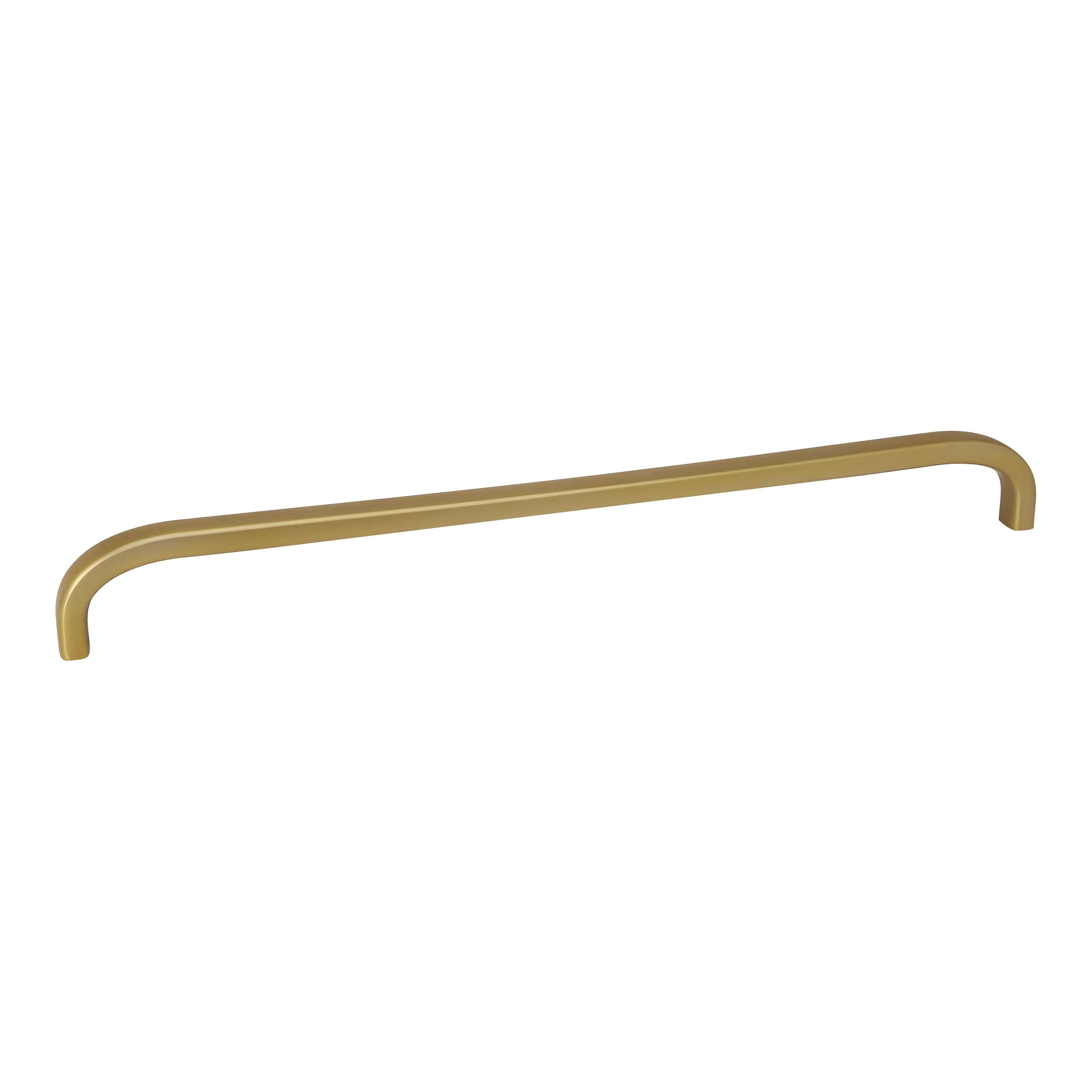 MOMO HANDLES LIORA 416MM APPLIANCE PULL BRUSHED SATIN BRASS in Brushed Satin Brass