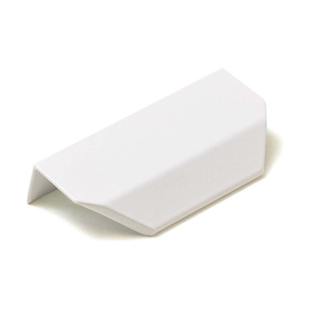 VANN LIP PULL HANDLES 64MM MATT WHITE- NO IMAGE ON WEBSITE in Matt White