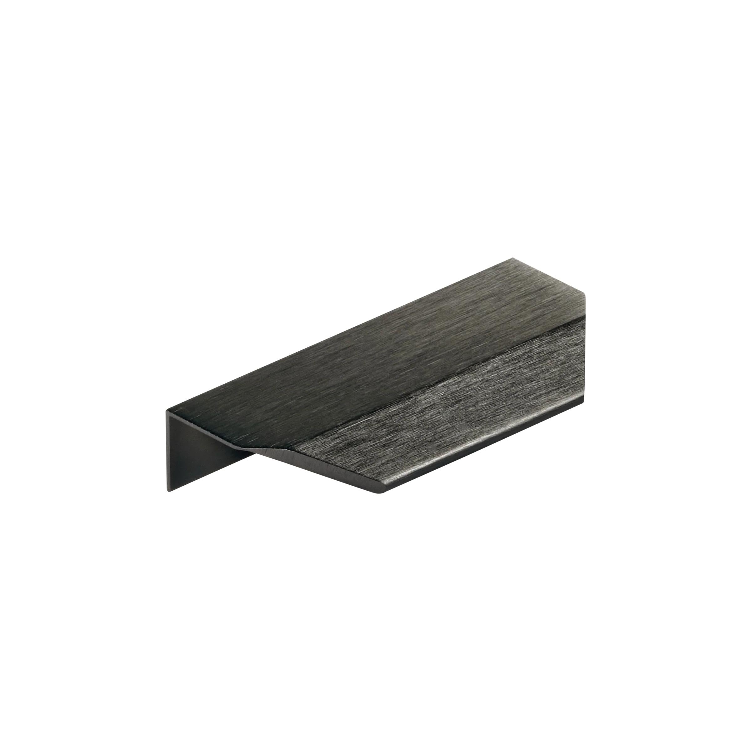 MOMO VANN LIP PULL HANDLE 64MM TITANIUM BLACK in Black Titanium