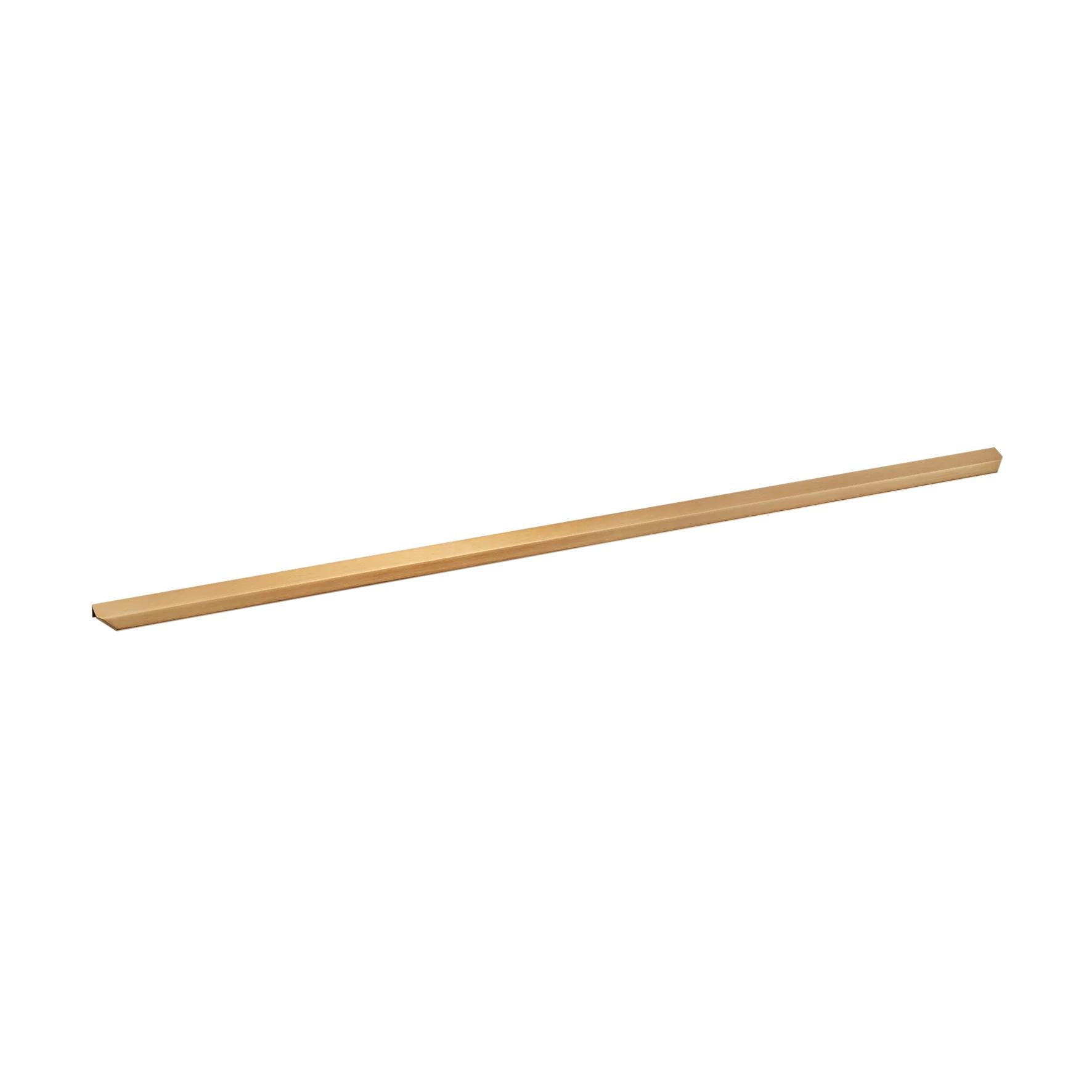 VANN LIP PULL HANDLE 1120MM BRUSHED DARK BRASS in Brushed Dark Brass