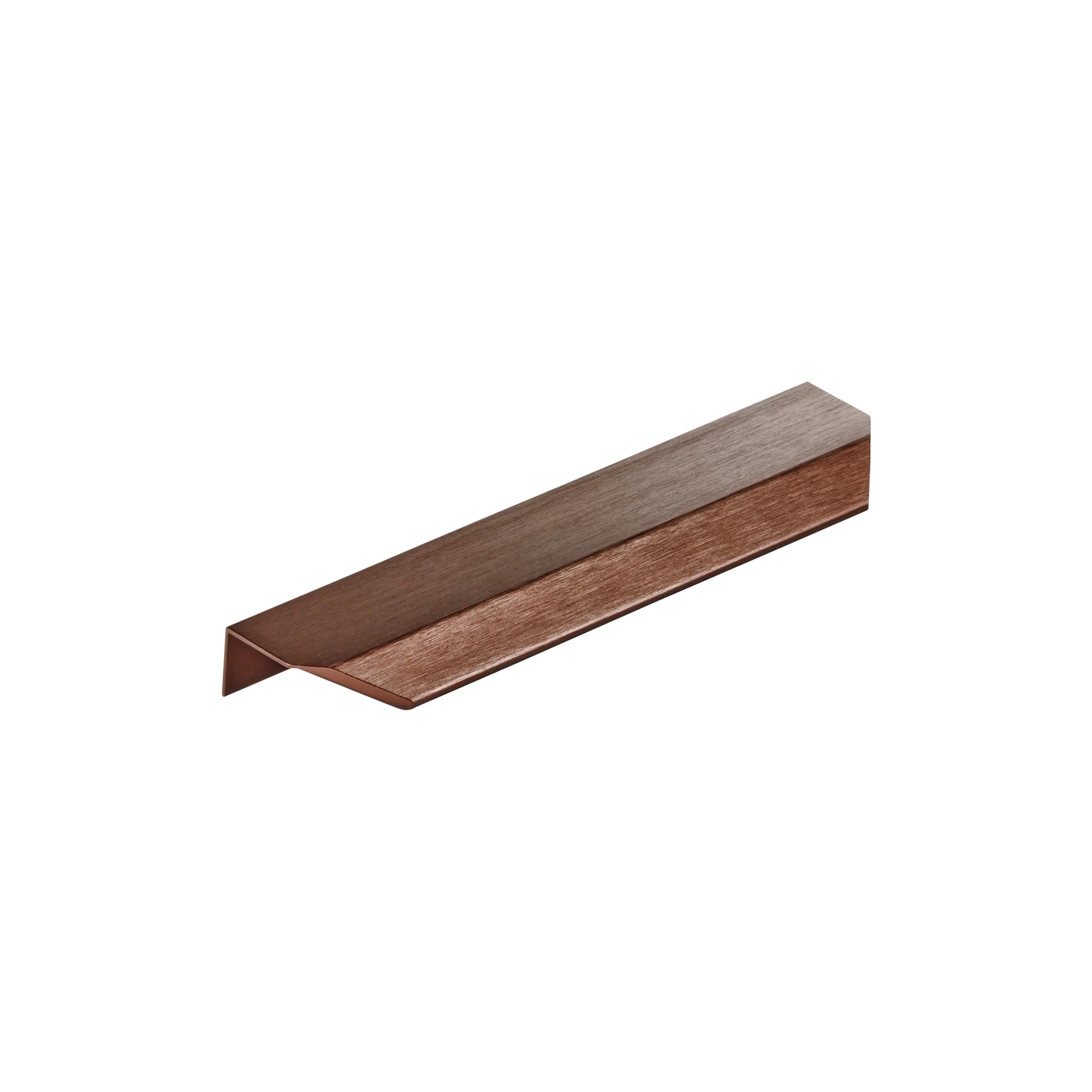 MOMO VANN LIP PULL HANDLE 128MM BRUSHED BRONZE in Brushed Bronze