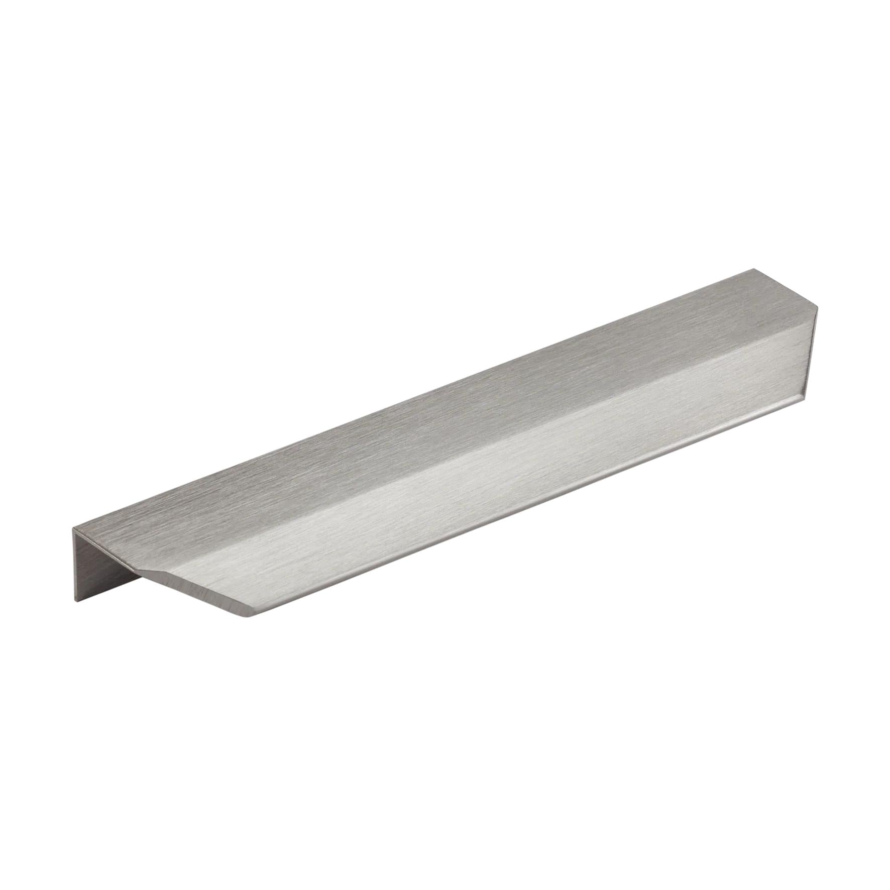 VANN LIP PULL HANDLE 128MM DULL BRUSHED NICKEL in Dull Brushed Nickel