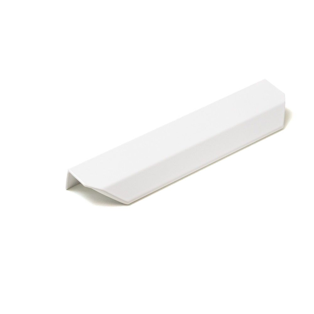 VANN LIP PULL HANDLE 128MM MATT WHITE- NO IMAGE ON WEBSITE in Matt White