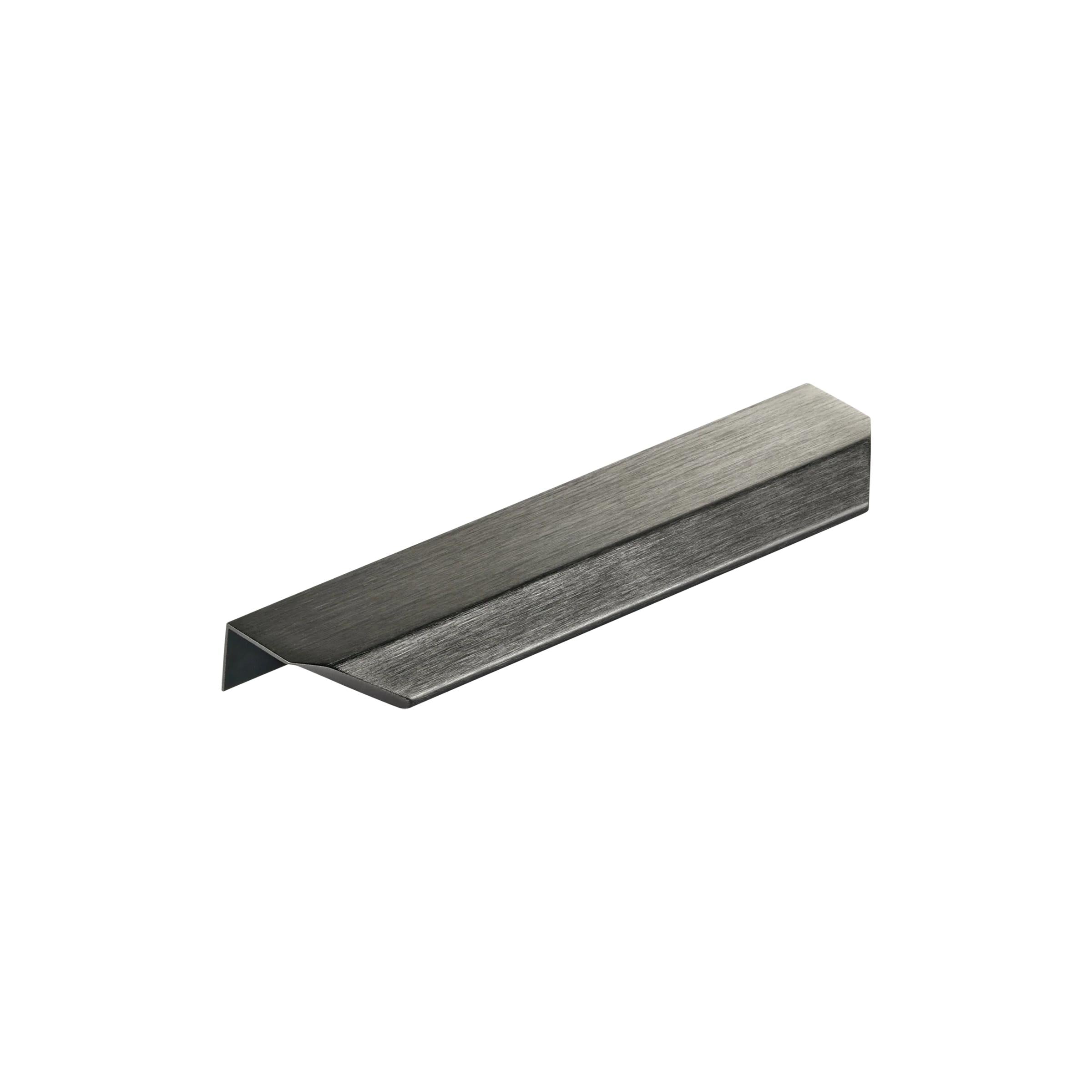 MOMO VANN LIP PULL HANDLE 128MM TITANIUM BLACK in Black Titanium