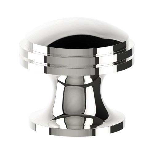 K005 Cabinet Knob, Solid Stainless Steel, 20mm Ø, Projection 18mm in Polished Stainless Steel