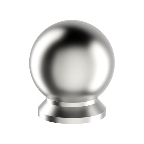 K007 Cabinet Knob, Solid Stainless Steel, 20mm Ø, Projection 23mm in Satin Stainless